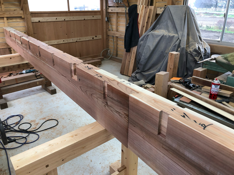 大きな吹き抜けの家