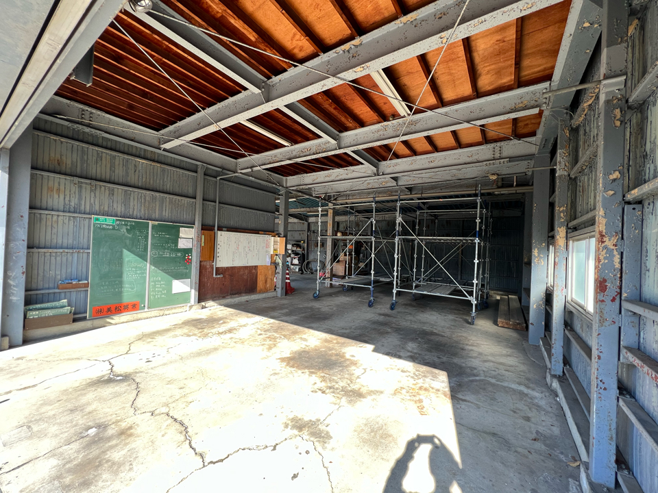 車庫大規模改修